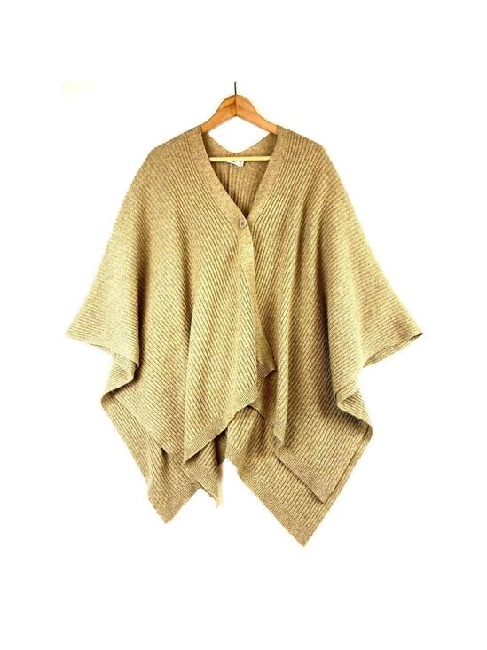 Reitmans Sweaters - Reitmans Women's Beige Sweater Poncho One Size